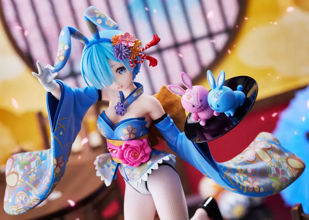 Re:Zero Starting Life in Another World PVC Kip 1/7 Rem Wa-Bunny 23 cm fotografija proizvoda