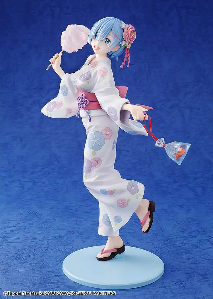 Re:ZERO -Starting Life in Another World- PVC kip 1/8 Rem Yukata Ver. Renewal Package Edition 23 cm fotografija proizvoda