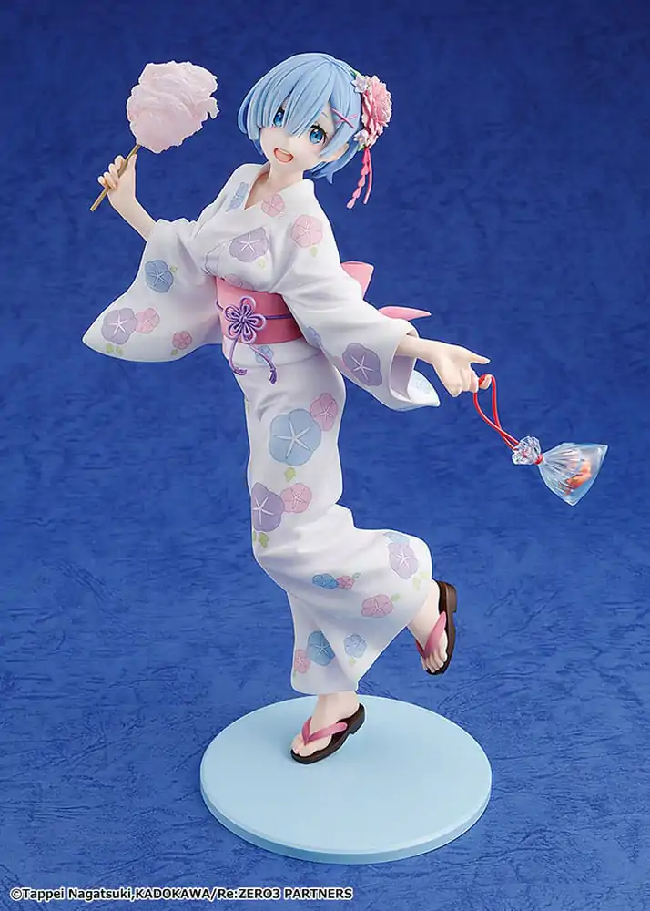 Re:ZERO -Starting Life in Another World- PVC kip 1/8 Rem Yukata Ver. Renewal Package Edition 23 cm fotografija proizvoda