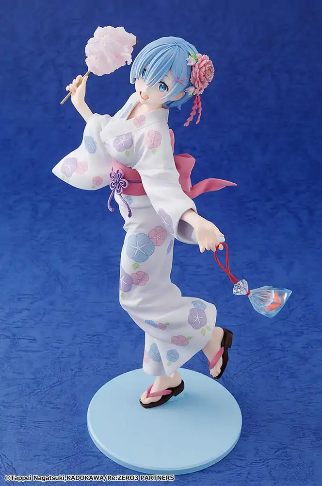 Re:ZERO -Starting Life in Another World- PVC kip 1/8 Rem Yukata Ver. Renewal Package Edition 23 cm fotografija proizvoda