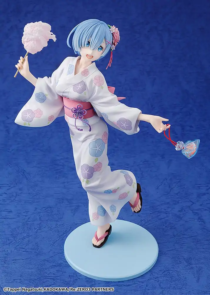 Re:ZERO -Starting Life in Another World- PVC kip 1/8 Rem Yukata Ver. Renewal Package Edition 23 cm fotografija proizvoda