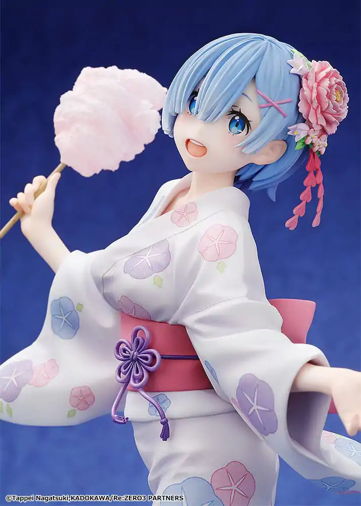 Re:ZERO -Starting Life in Another World- PVC kip 1/8 Rem Yukata Ver. Renewal Package Edition 23 cm fotografija proizvoda