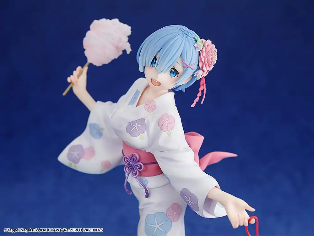 Re:ZERO -Starting Life in Another World- PVC kip 1/8 Rem Yukata Ver. Renewal Package Edition 23 cm fotografija proizvoda