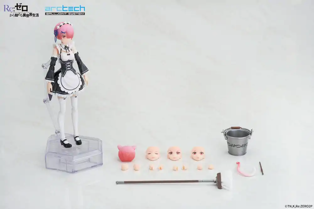 Re:Zero Starting Life in Another World Arctech Posable Series akcijska figura 1/8 Ram 20 cm fotografija proizvoda