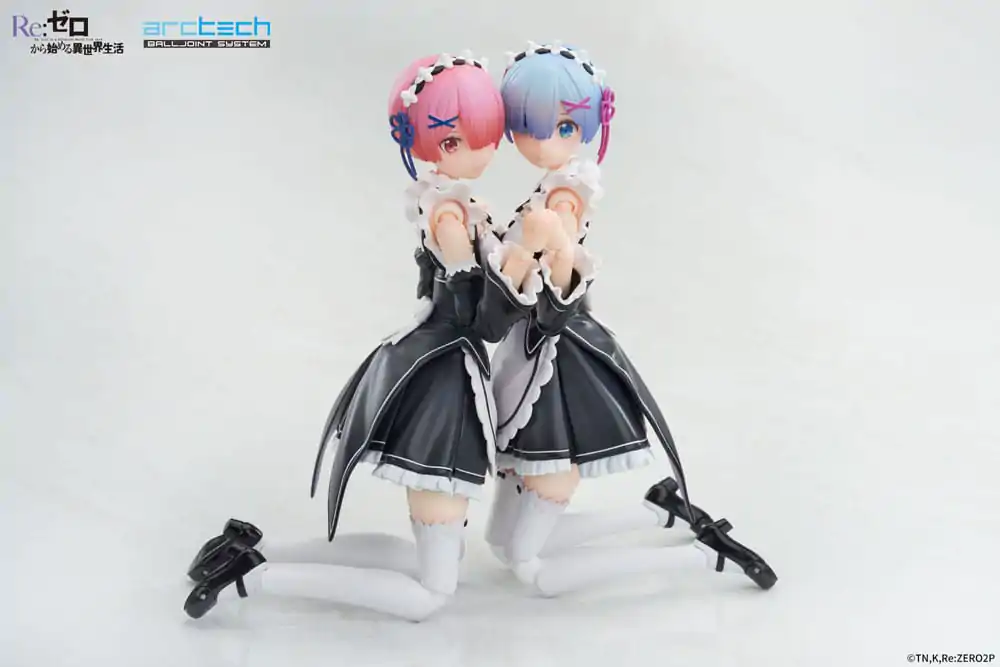 Re:Zero Starting Life in Another World Arctech Posable Series akcijske figure 2-Pack 1/8 Rem & Ram 20 cm fotografija proizvoda