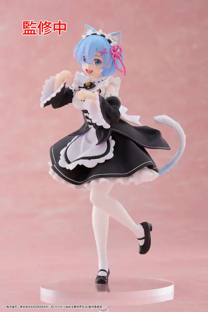 Re:Zero Starting Life in Another World Coreful PVC Kipić Rem Cat Maid Ver. fotografija proizvoda