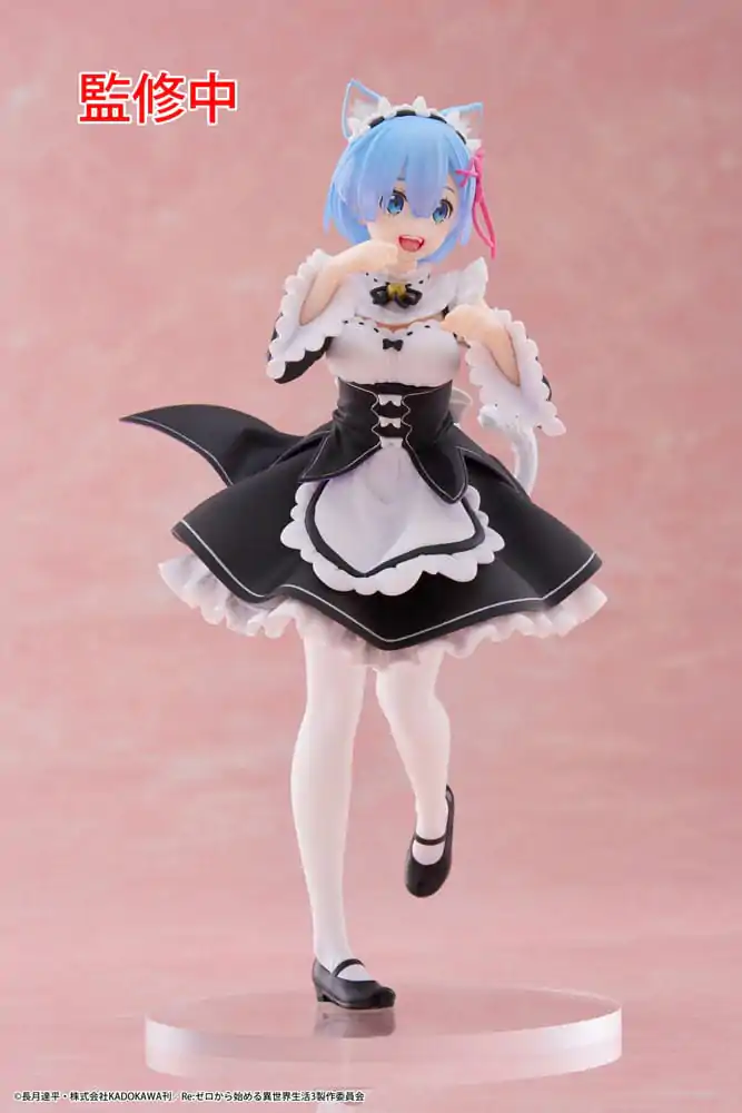 Re:Zero Starting Life in Another World Coreful PVC Kipić Rem Cat Maid Ver. fotografija proizvoda