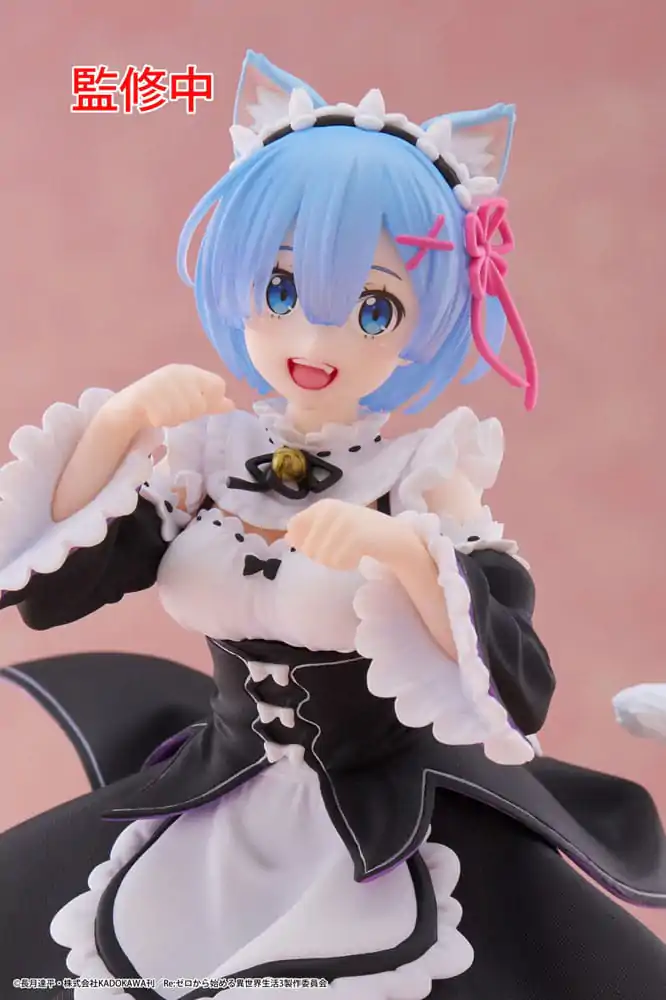 Re:Zero Starting Life in Another World Coreful PVC Kipić Rem Cat Maid Ver. fotografija proizvoda