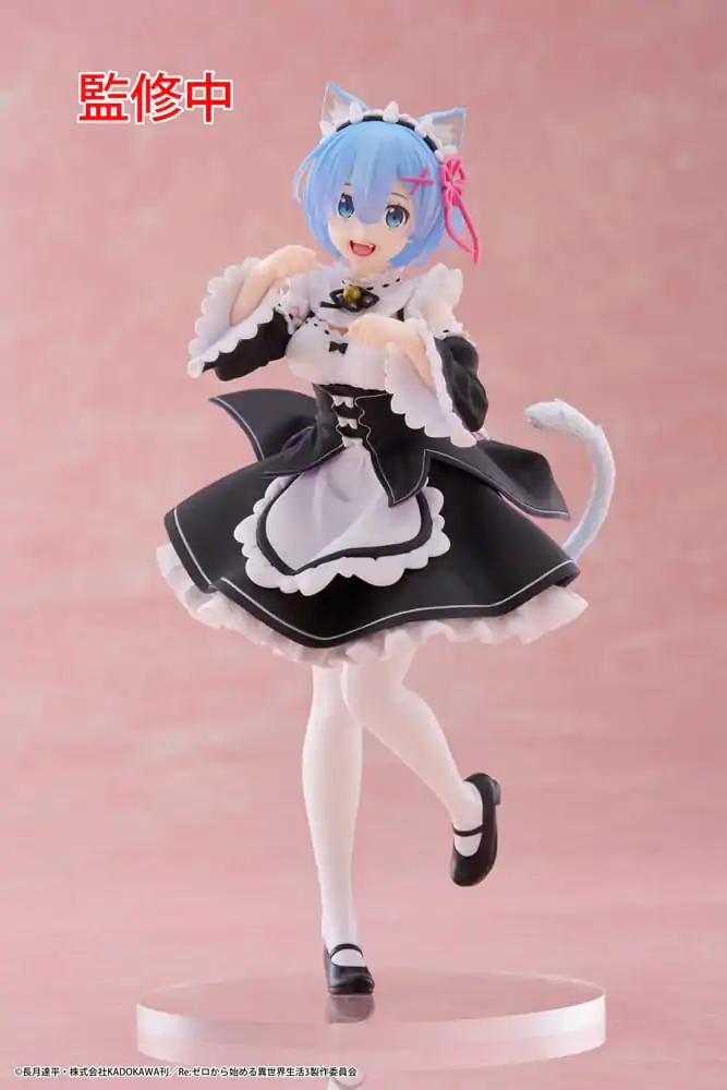 Re:Zero Starting Life in Another World Coreful PVC Kipić Rem Cat Maid Ver. fotografija proizvoda