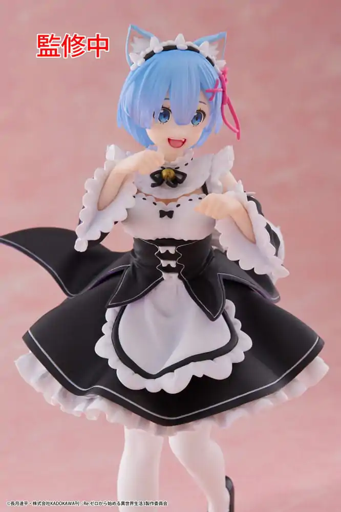 Re:Zero Starting Life in Another World Coreful PVC Kipić Rem Cat Maid Ver. fotografija proizvoda
