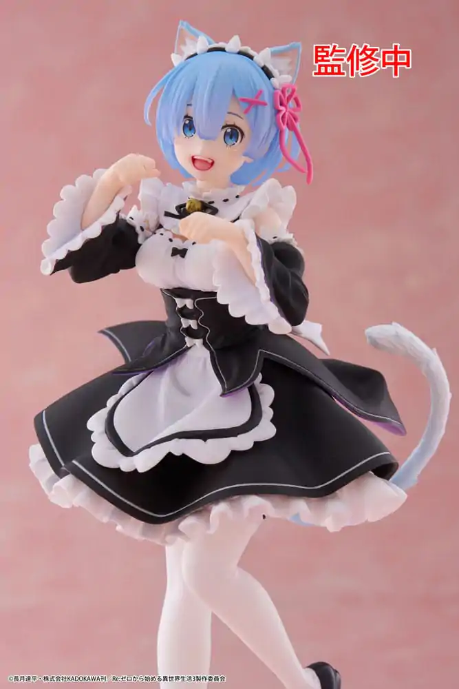 Re:Zero Starting Life in Another World Coreful PVC Kipić Rem Cat Maid Ver. fotografija proizvoda
