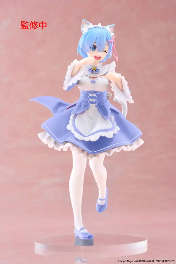Re:Zero Starting Life in Another World Coreful PVC Statua Rem Cat Maid Ver. Renewal 18 centimetara fotografija proizvoda