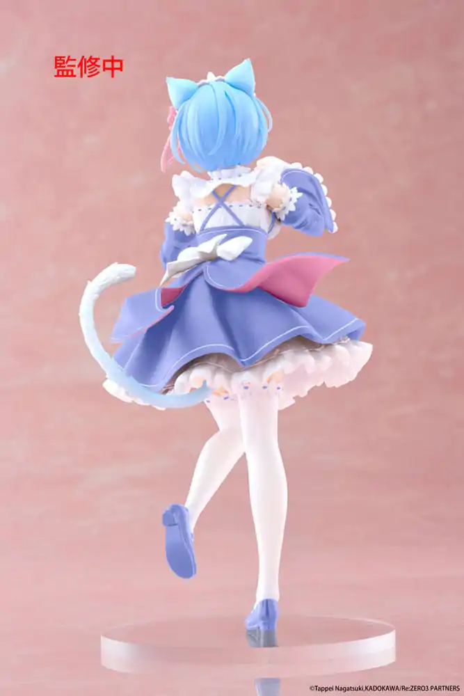 Re:Zero Starting Life in Another World Coreful PVC Statua Rem Cat Maid Ver. Renewal 18 centimetara fotografija proizvoda