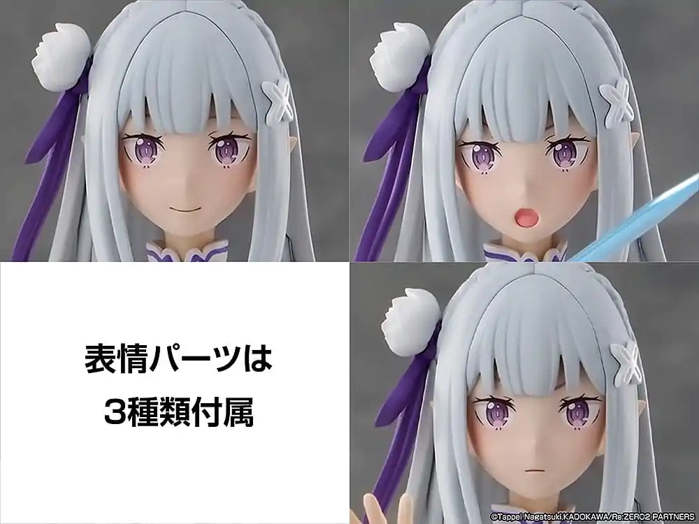 Re:Zero Starting Life in Another World Komplet plastični model Emilia 16 cm fotografija proizvoda