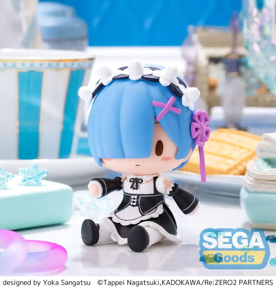 Re:Zero Starting Life in Another World Fuwa Petit Chibi Figura Rem 8 cm fotografija proizvoda