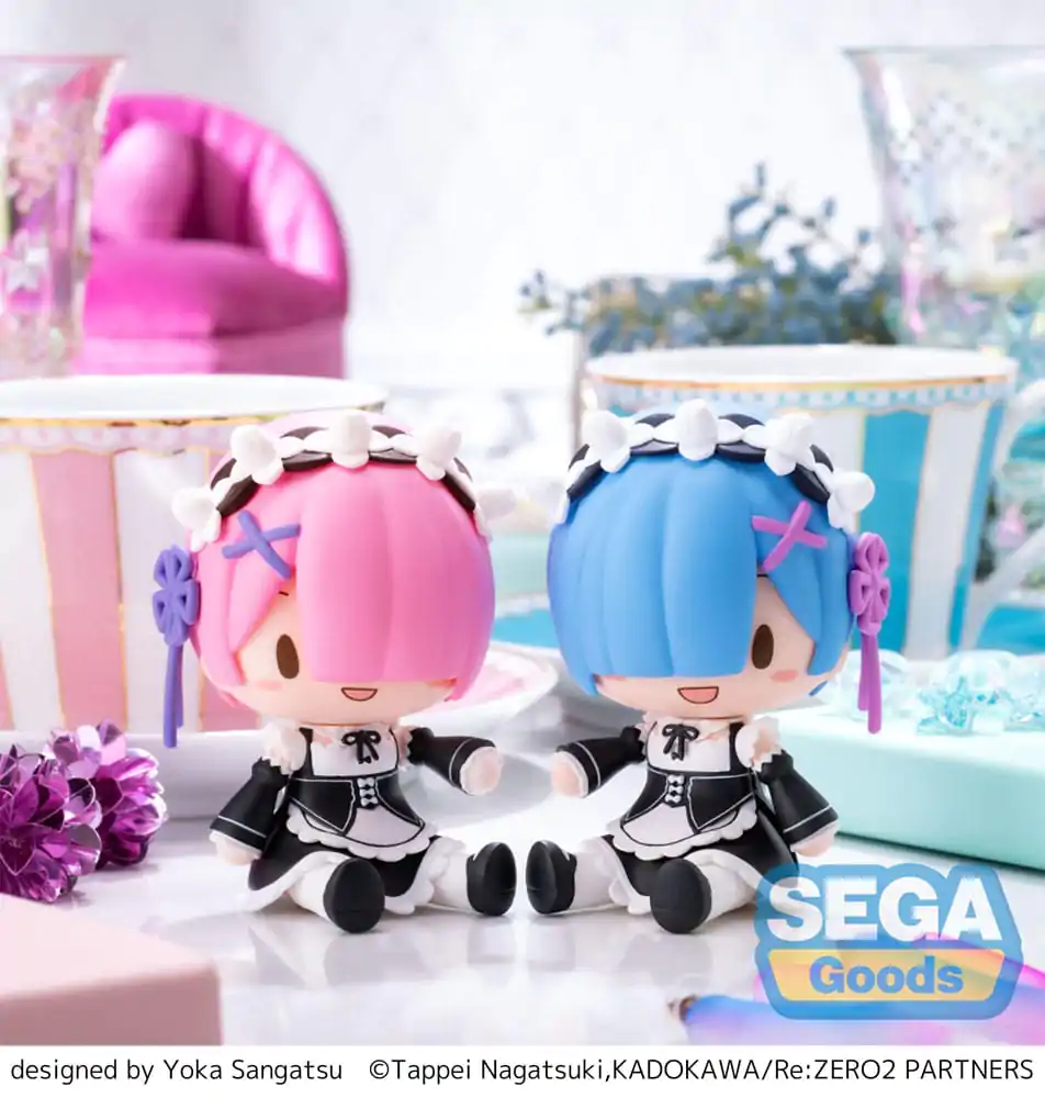 Re:Zero Starting Life in Another World Fuwa Petit Chibi Figura Rem 8 cm fotografija proizvoda