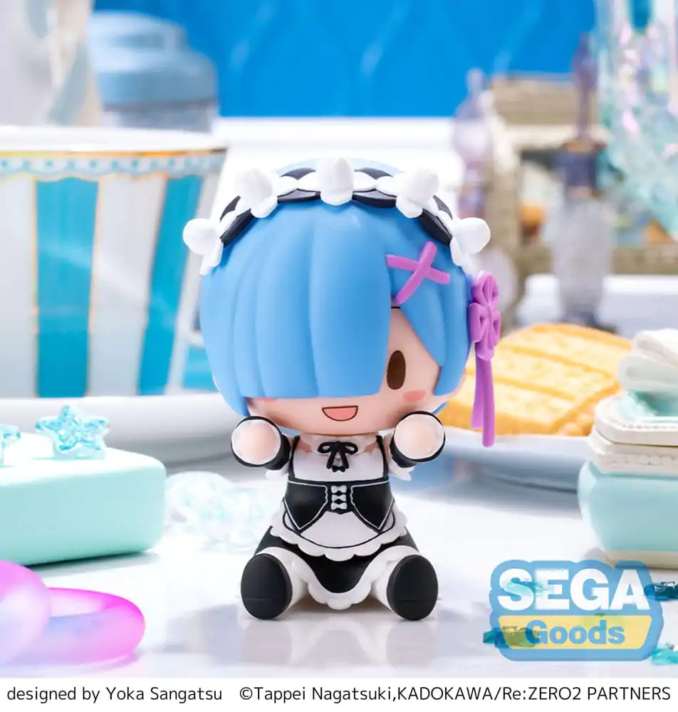 Re:Zero Starting Life in Another World Fuwa Petit Chibi Figura Rem 8 cm fotografija proizvoda