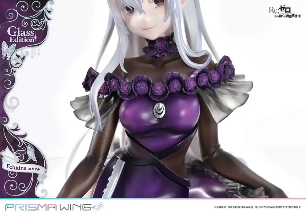 Re:ZERO Starting Life in Another World Prisma Wing PVC Kip 1/7 Echidna Glass Edition 24 cm fotografija proizvoda