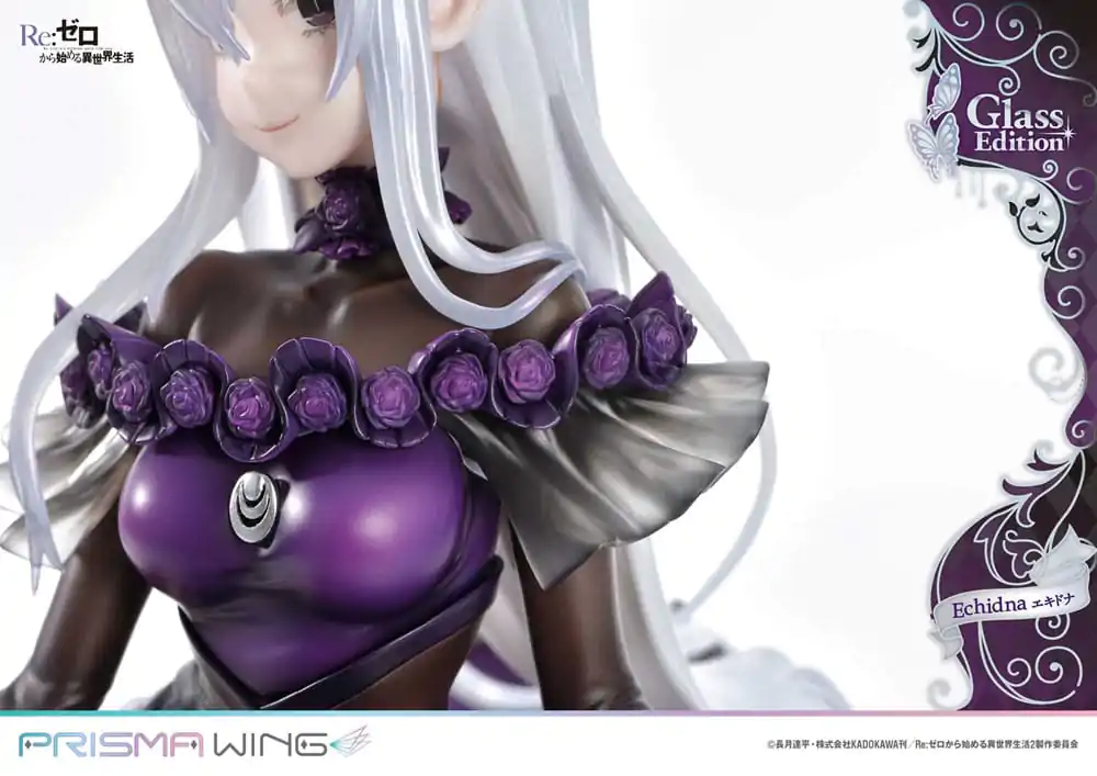 Re:ZERO Starting Life in Another World Prisma Wing PVC Kip 1/7 Echidna Glass Edition 24 cm fotografija proizvoda