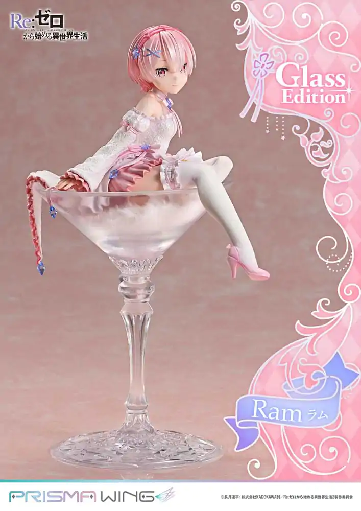 Re:ZERO Starting Life in Another World Prisma Wing PVC Kip 1/7 Ram Glass Edition 24 cm fotografija proizvoda