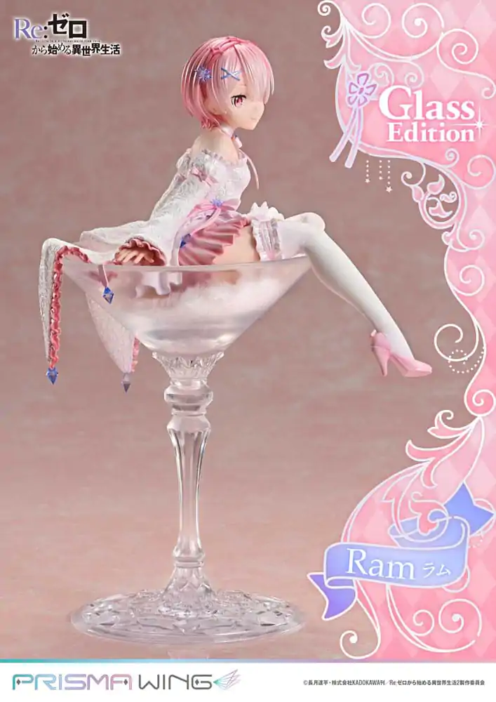 Re:ZERO Starting Life in Another World Prisma Wing PVC Kip 1/7 Ram Glass Edition 24 cm fotografija proizvoda