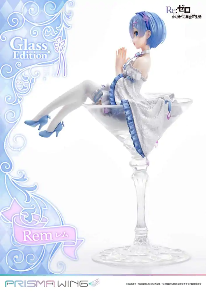 Re:Zero - Starting Life in Another World Prisma Wing PVC kip 1/7 Rem Glass Edition 23 cm fotografija proizvoda