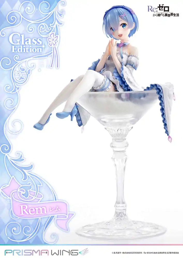 Re:Zero - Starting Life in Another World Prisma Wing PVC kip 1/7 Rem Glass Edition 23 cm fotografija proizvoda