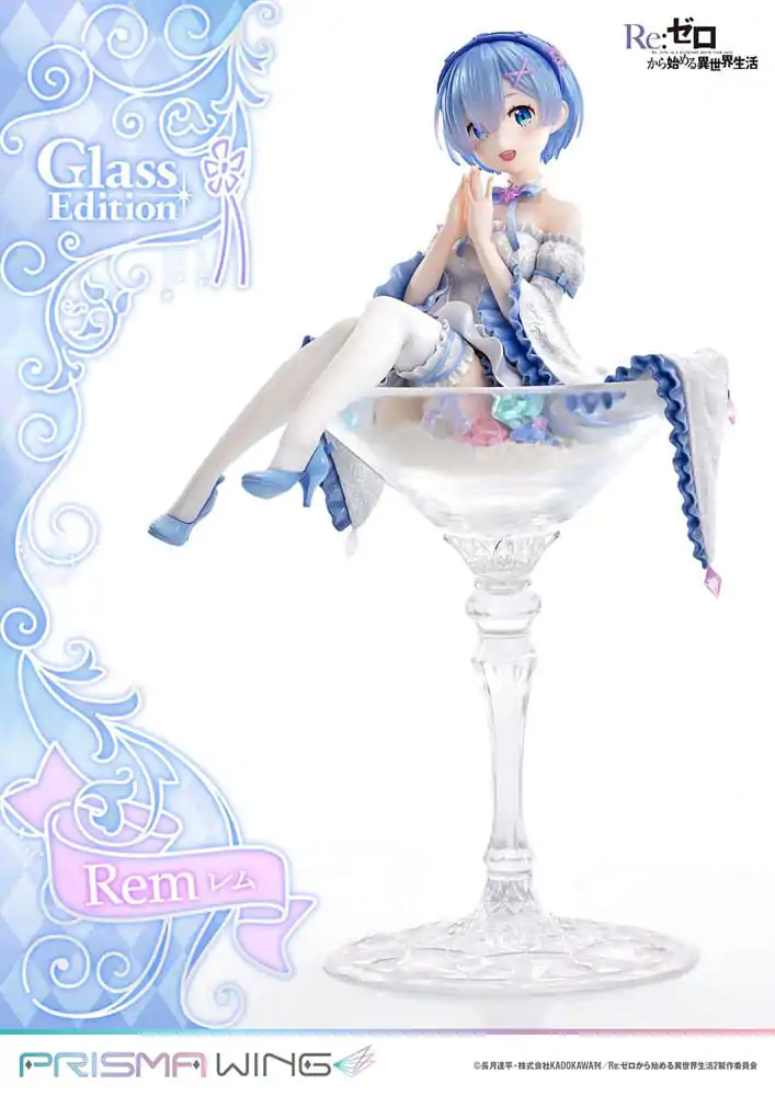 Re:Zero - Starting Life in Another World Prisma Wing PVC kip 1/7 Rem Glass Edition 23 cm fotografija proizvoda