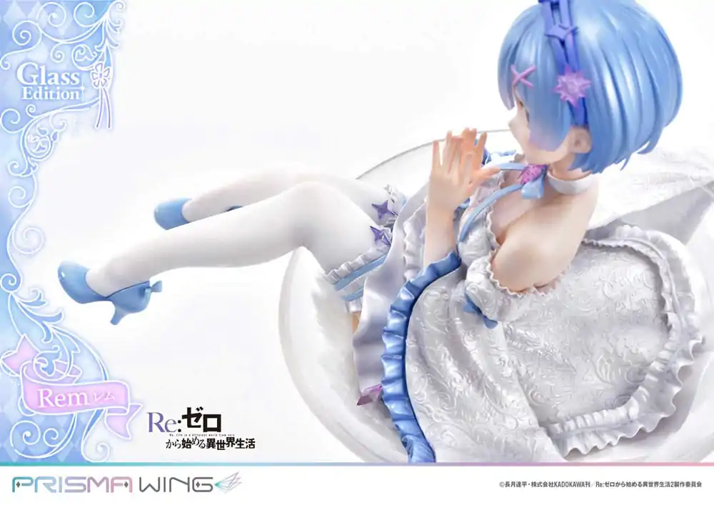 Re:Zero - Starting Life in Another World Prisma Wing PVC kip 1/7 Rem Glass Edition 23 cm fotografija proizvoda