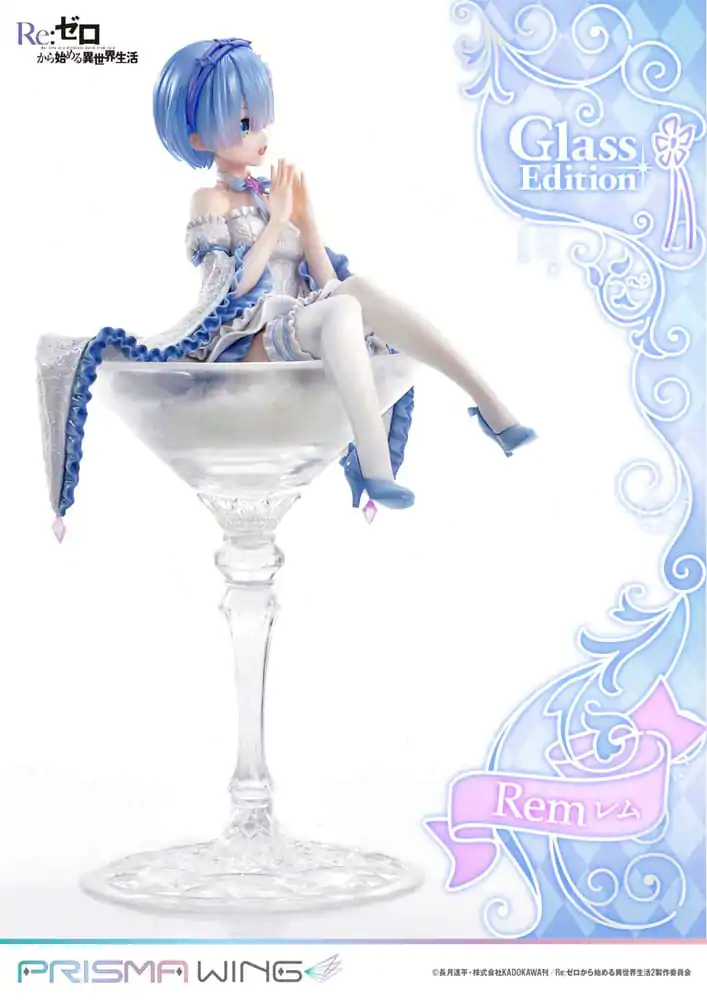 Re:Zero - Starting Life in Another World Prisma Wing PVC kip 1/7 Rem Glass Edition 23 cm fotografija proizvoda