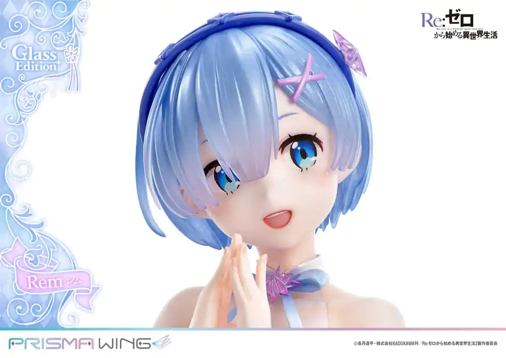 Re:Zero - Starting Life in Another World Prisma Wing PVC kip 1/7 Rem Glass Edition 23 cm fotografija proizvoda