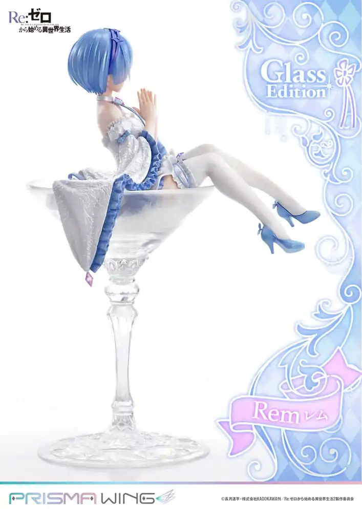 Re:Zero - Starting Life in Another World Prisma Wing PVC kip 1/7 Rem Glass Edition 23 cm fotografija proizvoda