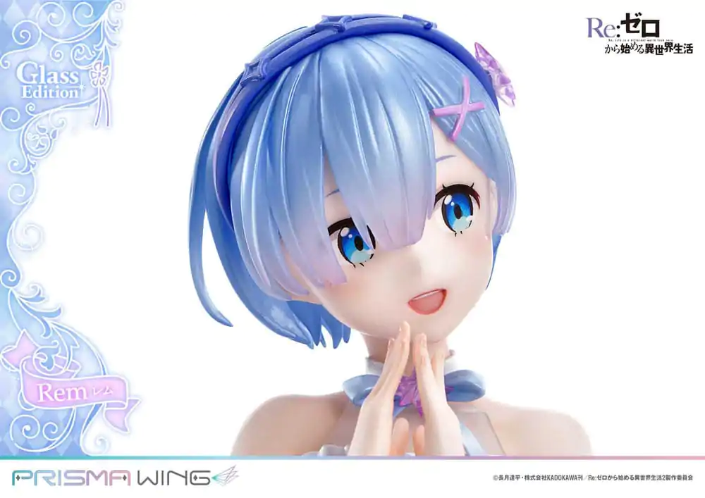 Re:Zero - Starting Life in Another World Prisma Wing PVC kip 1/7 Rem Glass Edition 23 cm fotografija proizvoda