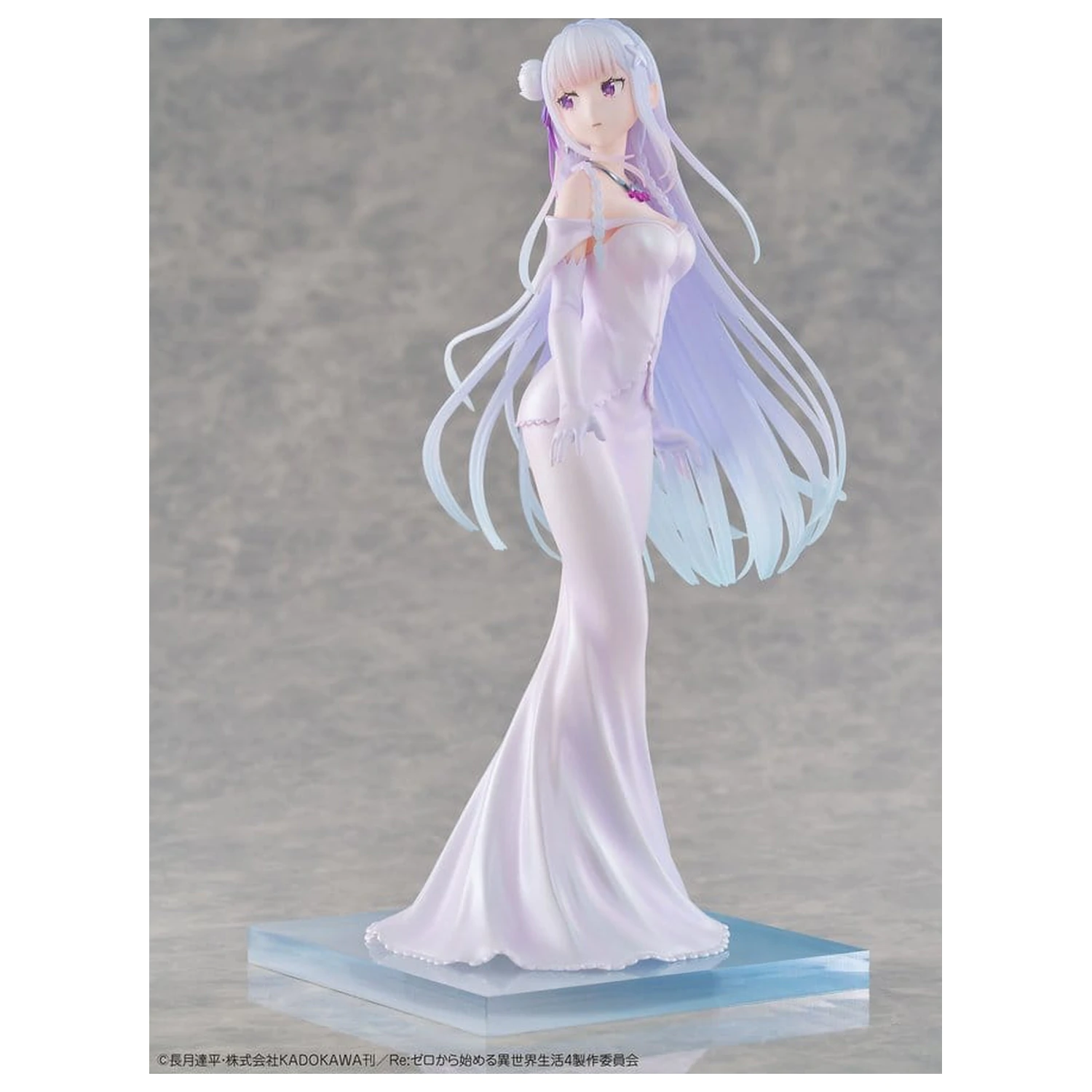 Re:ZERO -Starting Life in Another World- PVC figura 1/7 Emilia Wedding dress Ver. 24 cm fotografija proizvoda