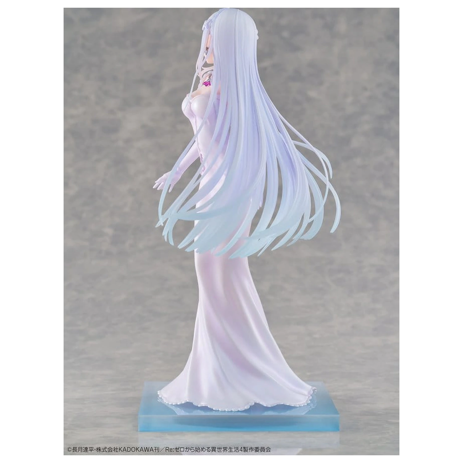 Re:ZERO -Starting Life in Another World- PVC figura 1/7 Emilia Wedding dress Ver. 24 cm fotografija proizvoda