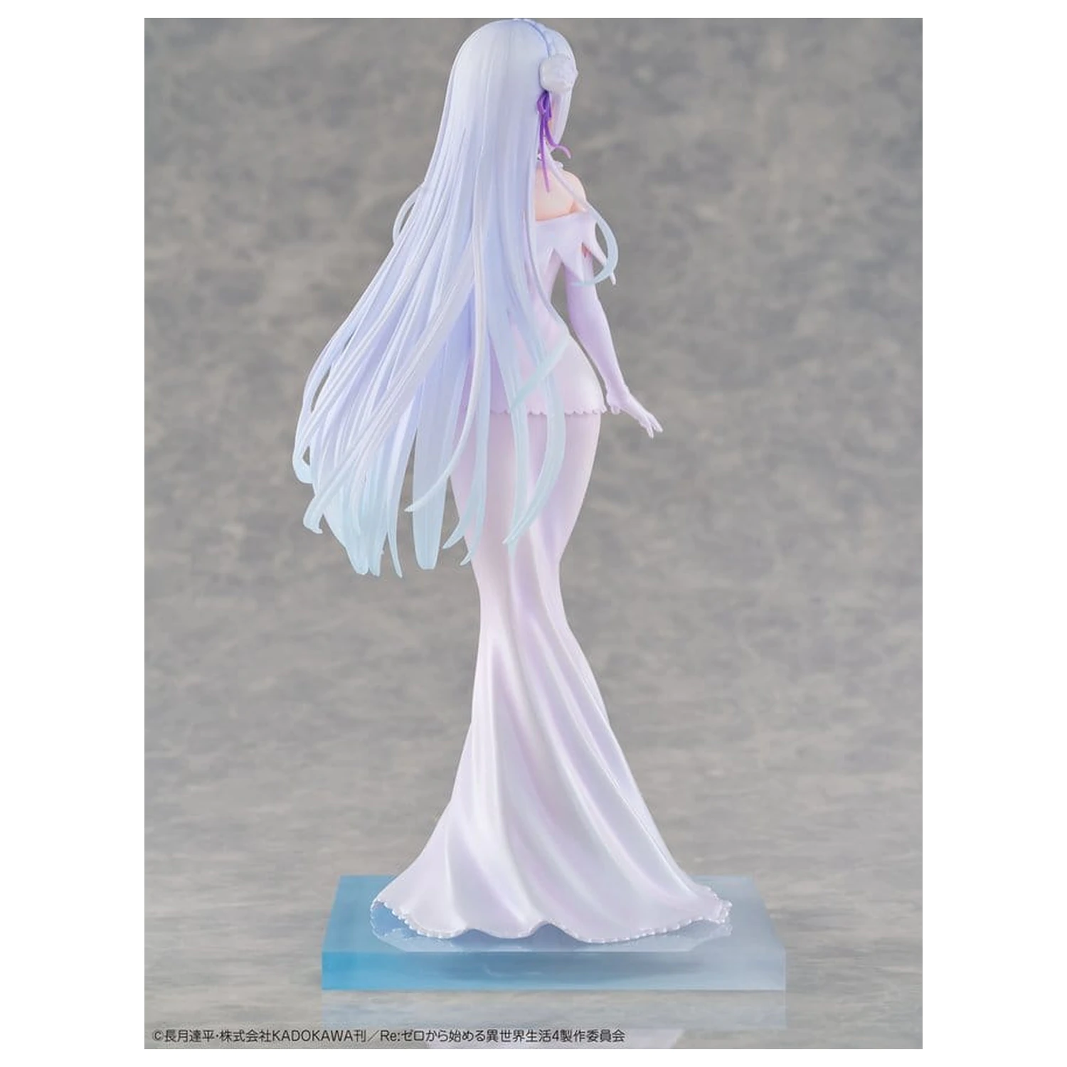 Re:ZERO -Starting Life in Another World- PVC figura 1/7 Emilia Wedding dress Ver. 24 cm fotografija proizvoda