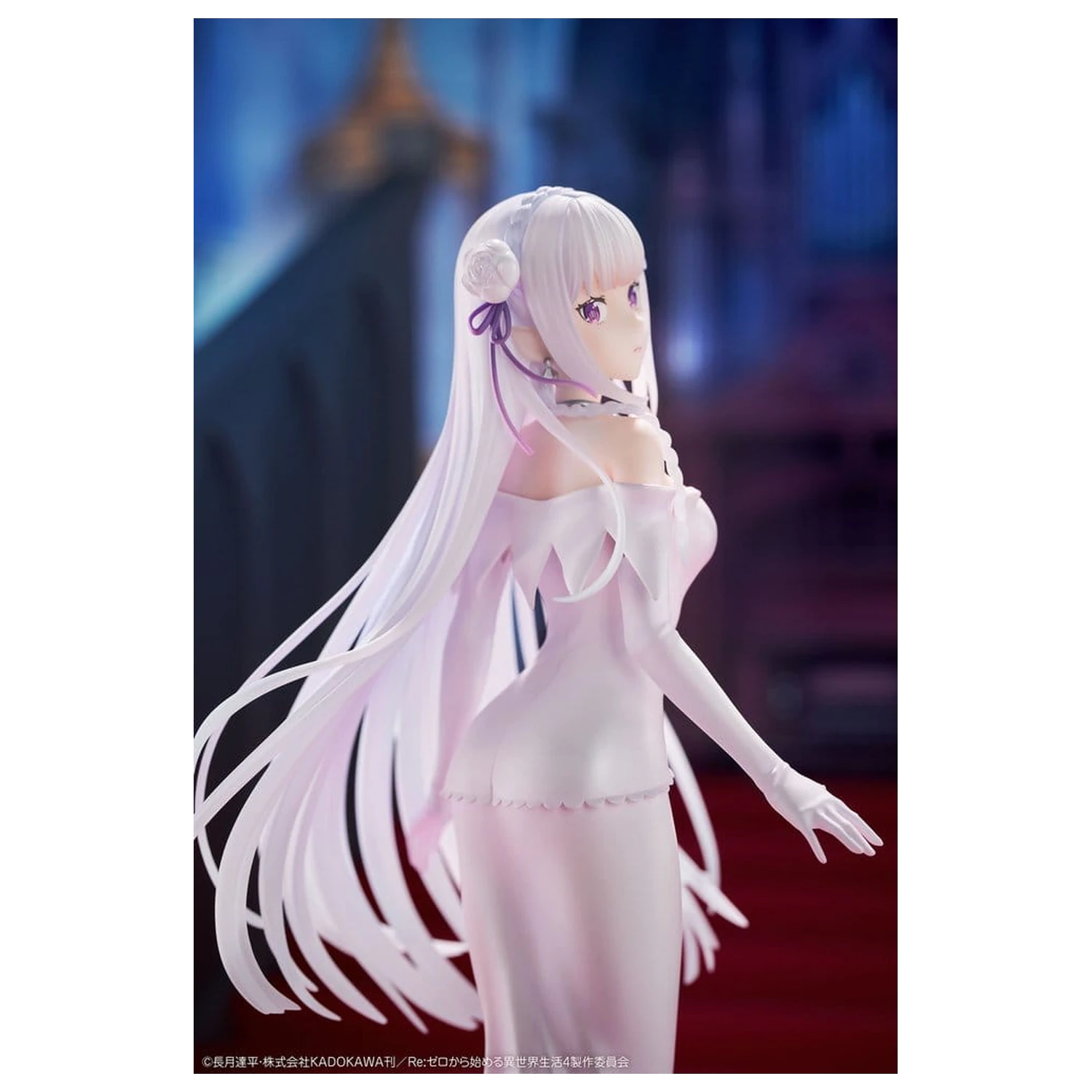 Re:ZERO -Starting Life in Another World- PVC figura 1/7 Emilia Wedding dress Ver. 24 cm fotografija proizvoda