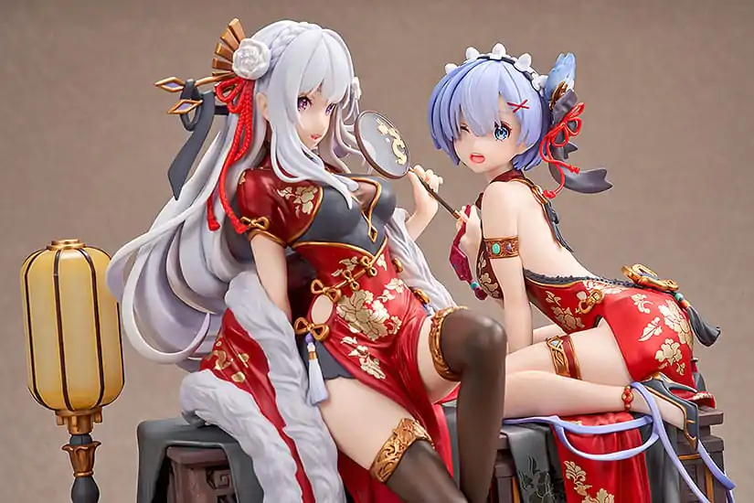 Re:ZERO -Starting Life in Another World- PVC Kip 1/7 Rem: Graceful Beauty 2024 New Year Ver. 24 cm fotografija proizvoda