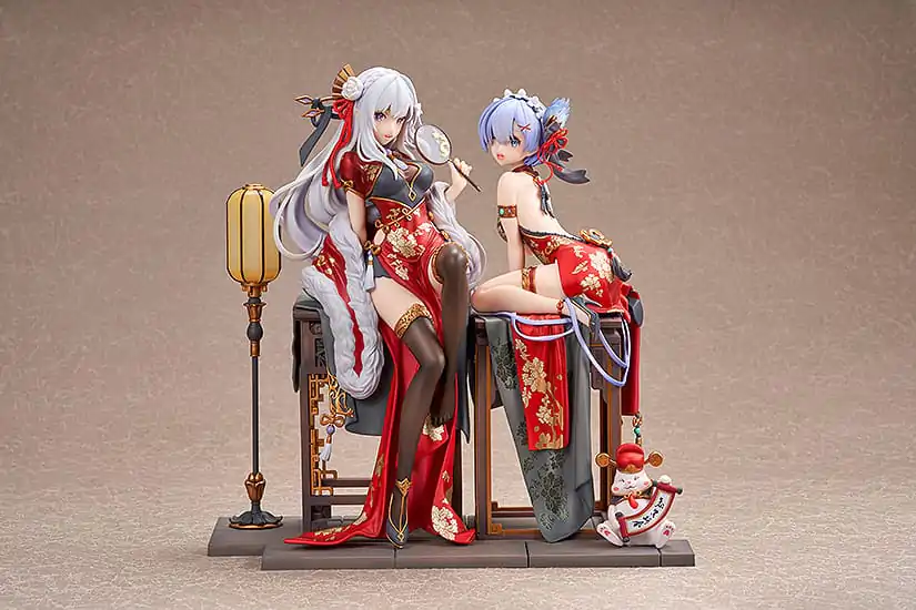 Re:ZERO -Starting Life in Another World- PVC Kip 1/7 Rem: Graceful Beauty 2024 New Year Ver. 24 cm fotografija proizvoda