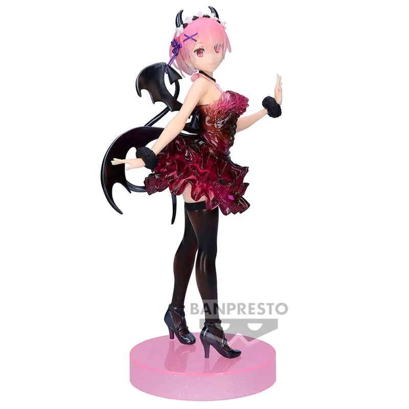 Re:Zero Starting Life in Another World Ram Clear & Dressy figura 22 cm fotografija proizvoda