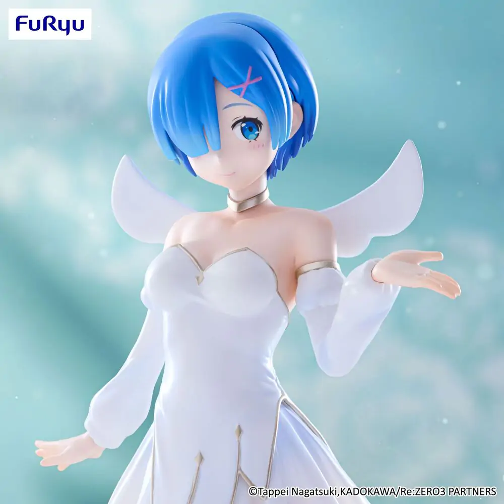 Re:Zero Starting Life In Another World Rem Little Wings Bicute Pure figura 25 cm fotografija proizvoda