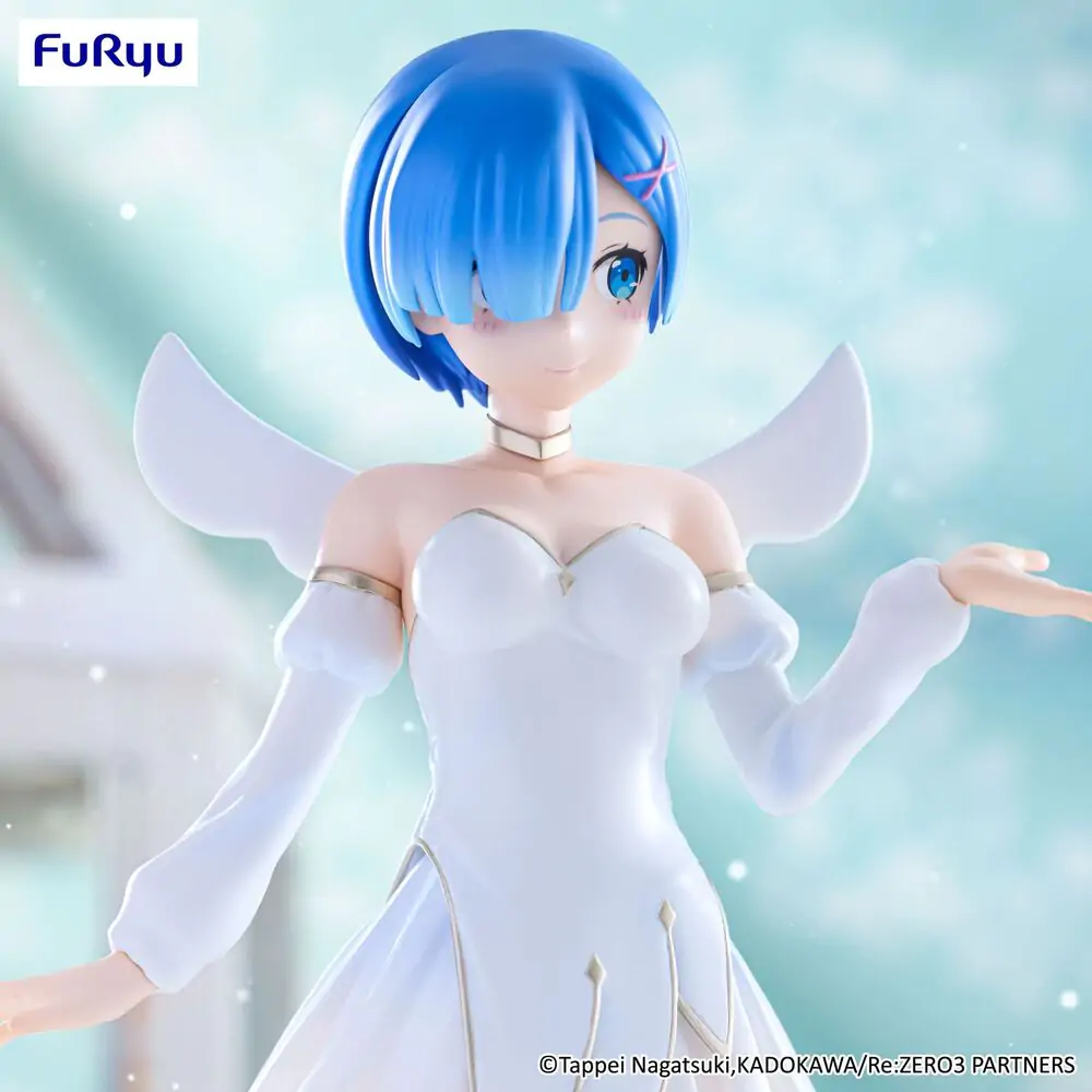 Re:Zero Starting Life In Another World Rem Little Wings Bicute Pure figura 25 cm fotografija proizvoda