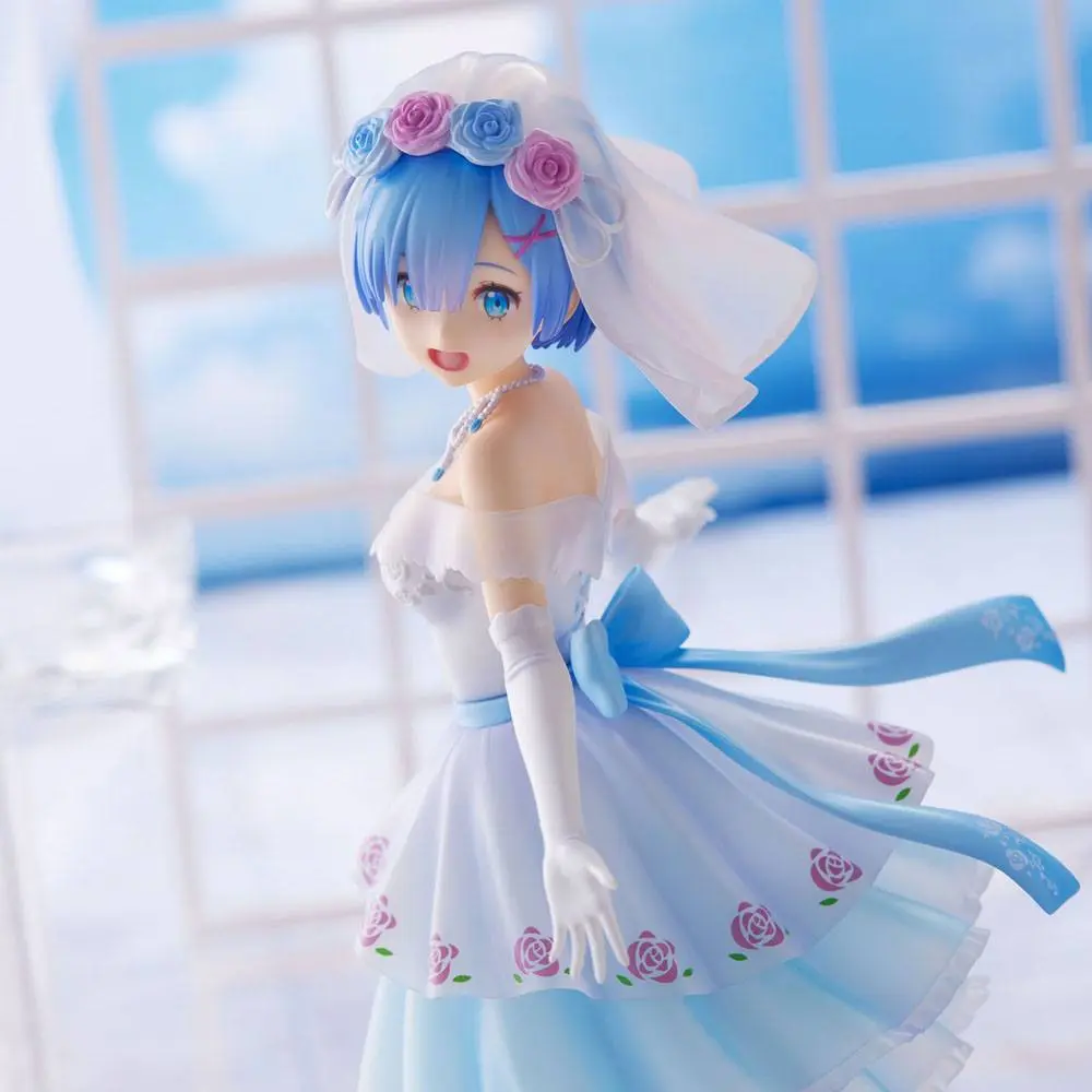 Re:Zero Starting Life in Another World PVC Kip Rem Wedding Ver. 26 cm fotografija proizvoda