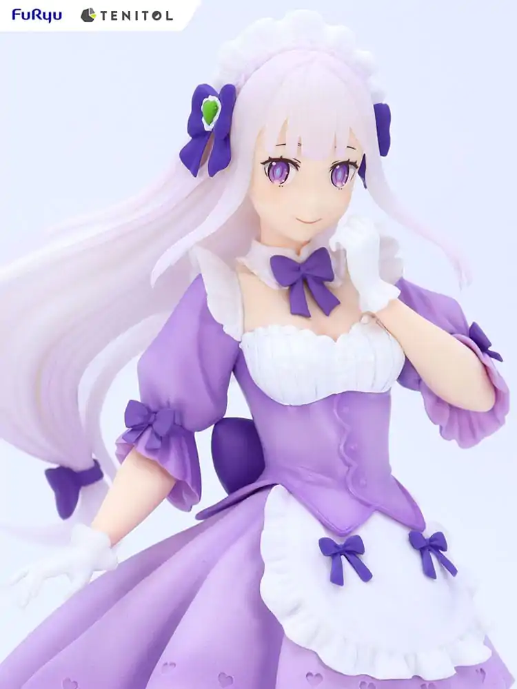 Re:ZERO Starting Life in Another World Tenitol PVC Kip Maid Emilia 28 cm fotografija proizvoda