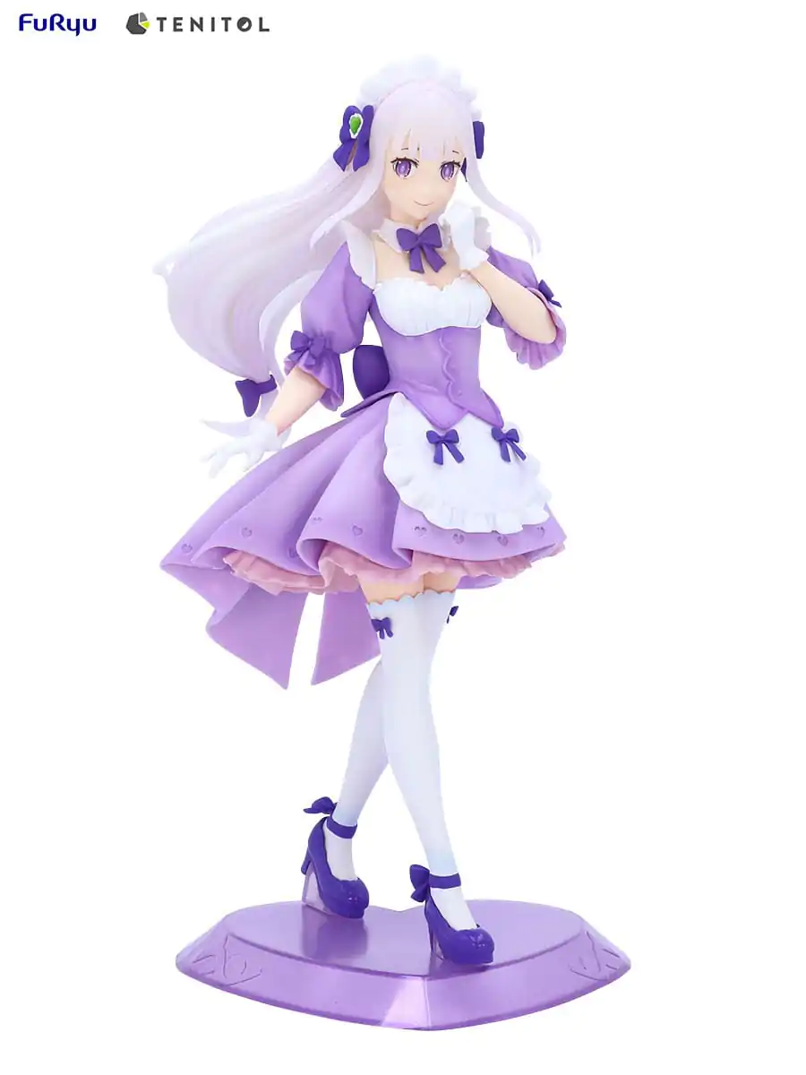 Re:ZERO Starting Life in Another World Tenitol PVC Kip Maid Emilia 28 cm fotografija proizvoda