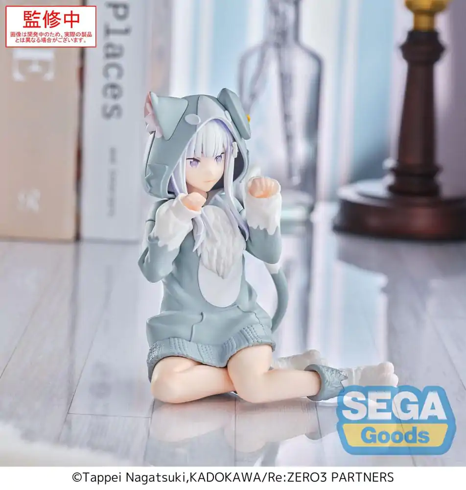 Re:Zero Starting Life in Another World Yumemirize PVC Statua Emilia Mofumofu Pack 11 cm fotografija proizvoda
