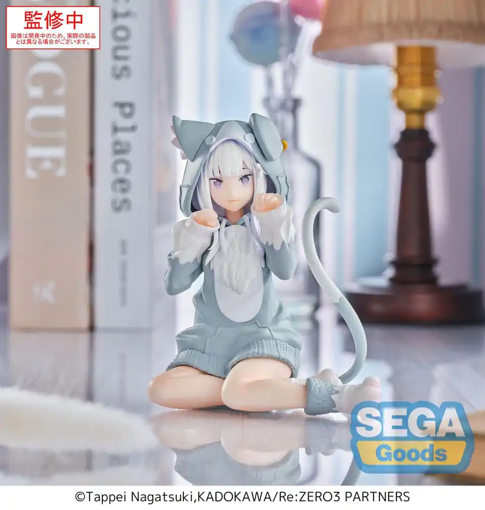 Re:Zero Starting Life in Another World Yumemirize PVC Statua Emilia Mofumofu Pack 11 cm fotografija proizvoda