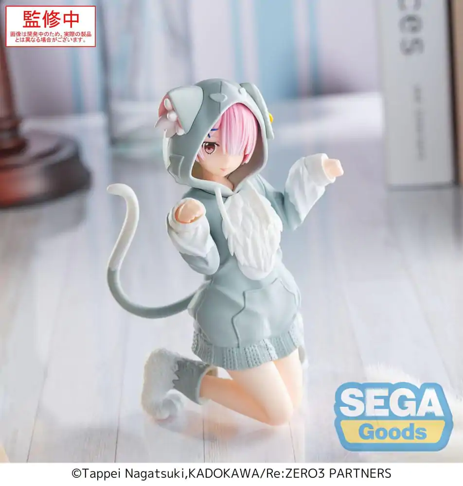 Re:Zero Starting Life in Another World Yumemirize PVC Figurica Ram Mofumofu Pack 11 cm fotografija proizvoda