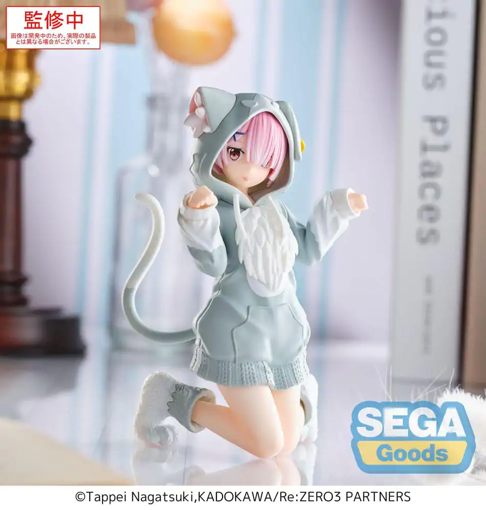 Re:Zero Starting Life in Another World Yumemirize PVC Figurica Ram Mofumofu Pack 11 cm fotografija proizvoda