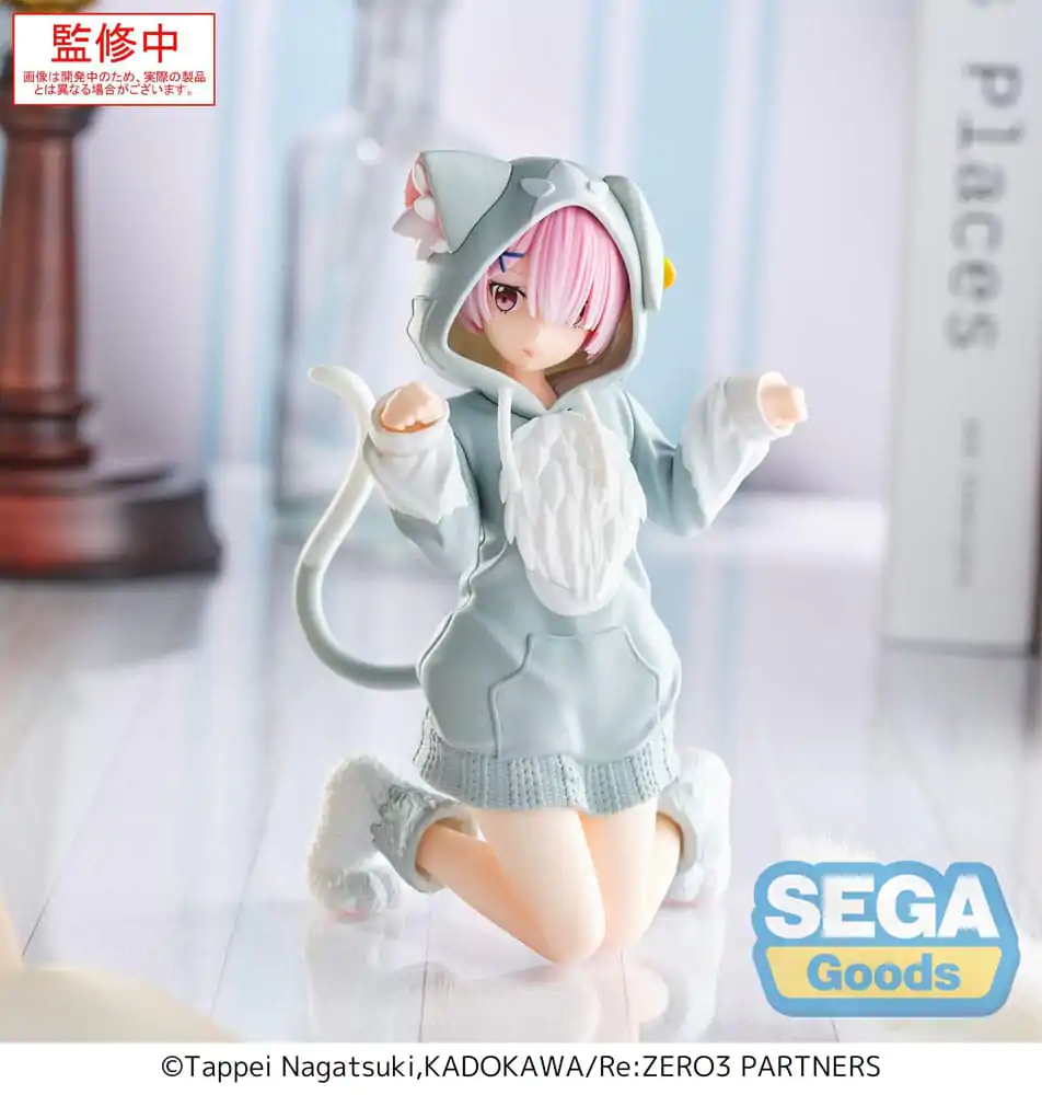 Re:Zero Starting Life in Another World Yumemirize PVC Figurica Ram Mofumofu Pack 11 cm fotografija proizvoda